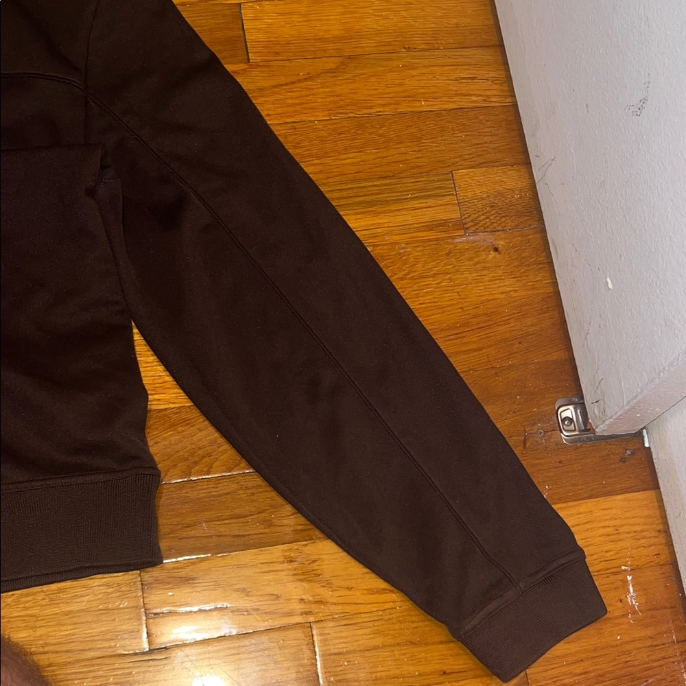 SF415 Men's Lightweight Brown Jacket with Stripes - Picture 8 of 10